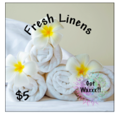 Fresh Linens--Got Waxxx Clam Shells Soy Wax Melt for Warmers