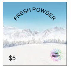 Fresh Powder--Got Waxxx Clam Shells Soy Wax Melt for Warmers