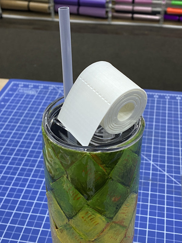 TP Roll Straw Topper