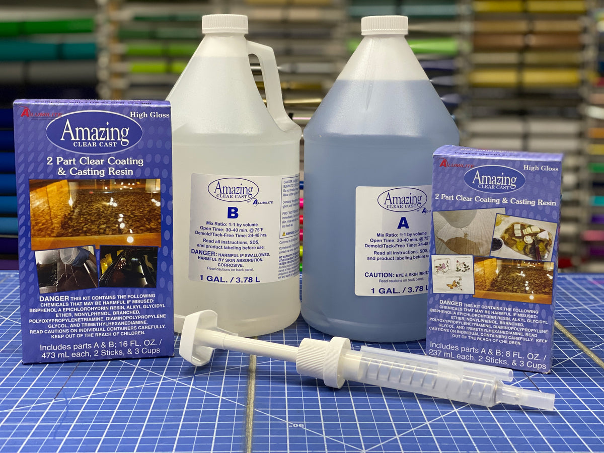 Alumilite Amazing Clear Cast Epoxy Parts A and B