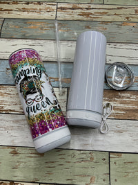 20 oz Skinny SPEAKER Sublimation Tumbler