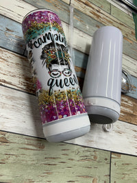 20 oz Skinny SPEAKER Sublimation Tumbler