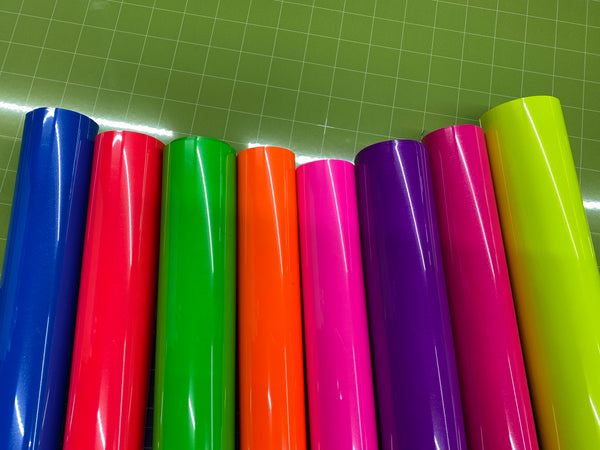 5 Yard Roll of NEON Smooth HTV