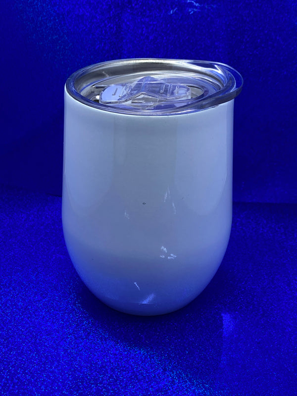Wine Glass Mug Sublimation Tumbler