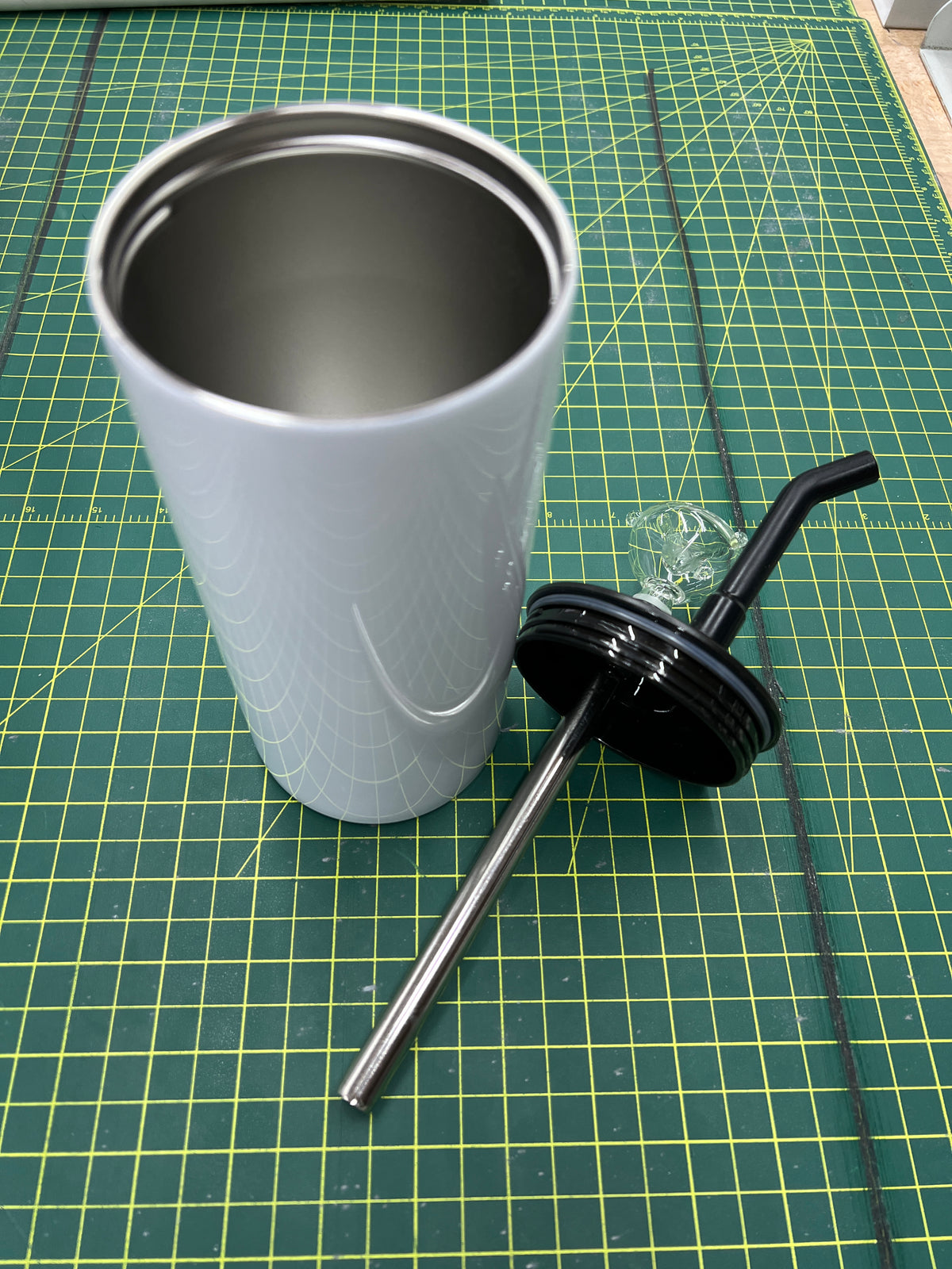 20oz Sublimation Tumbler with Hookah/Water Pipe