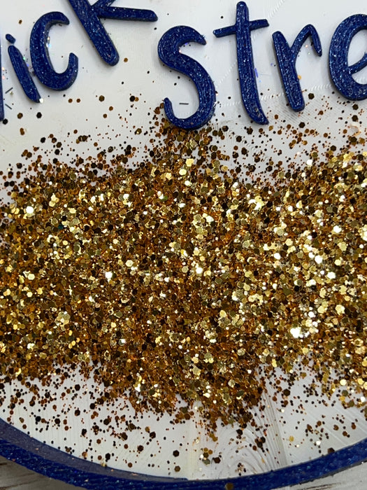 Gold Flake Chunky Glitter