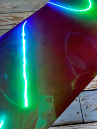 Deco film Red Holographic Glitter HTV