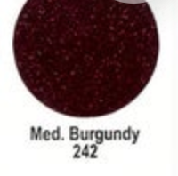 Medium Burgundy Ultra Glitter FDC