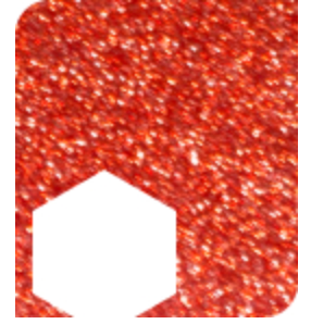 Flame Red Glitter PSV