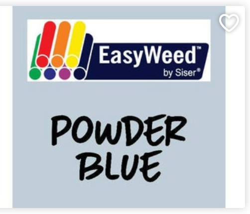 Powder Blue Smooth HTV