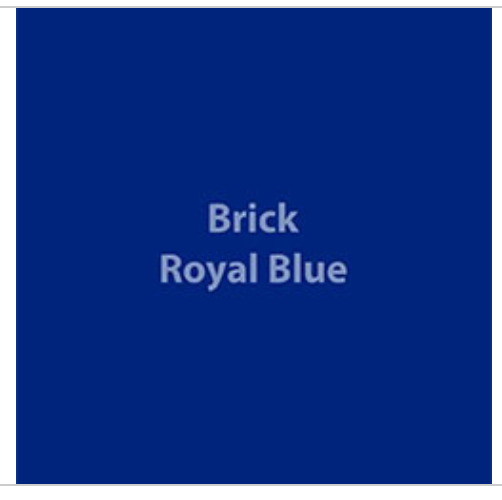 Royal Blue Brick 600 HTV