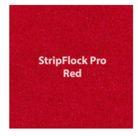 Red StripFlock HTV