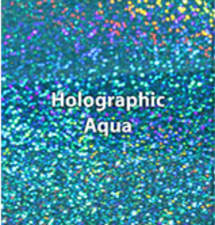 Aqua Holographic HTV