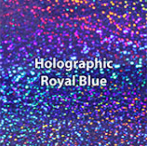 Royal Blue Holographic HTV