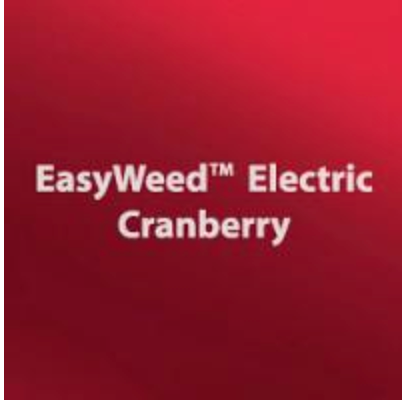 Electric Cranberry HTV
