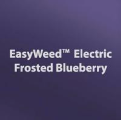 Electric Frosted Blueberry HTV