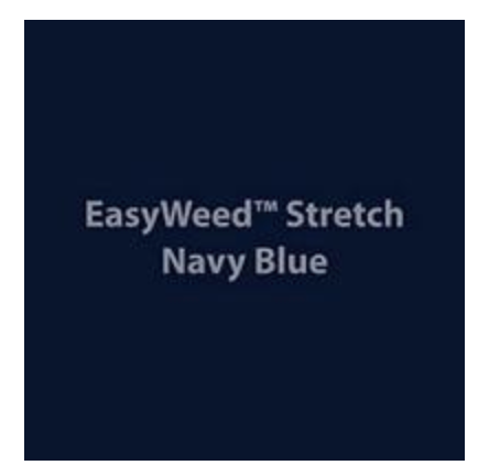 Navy Stretch HTV