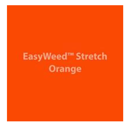 Orange Stretch HTV
