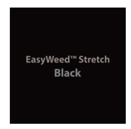 Black Stretch HTV