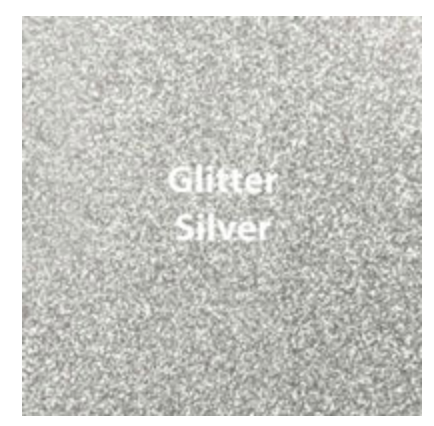 Silver Glitter HTV
