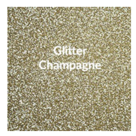 Champagne Glitter HTV
