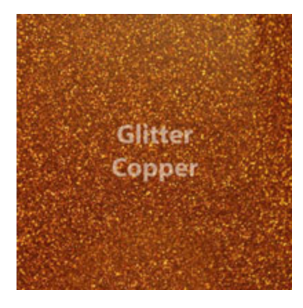 Copper Glitter HTV