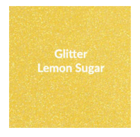 Lemon Sugar Cookie Glitter HTV