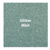 Mint Glitter HTV