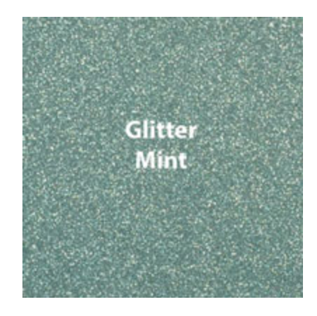 Mint Glitter HTV