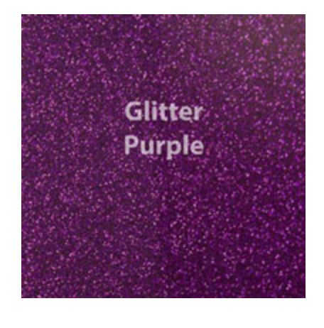 Purple Glitter HTV