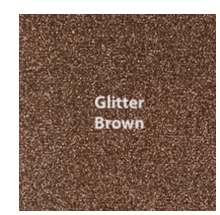 Brown Glitter HTV