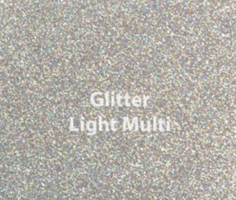 Light Multi Glitter HTV