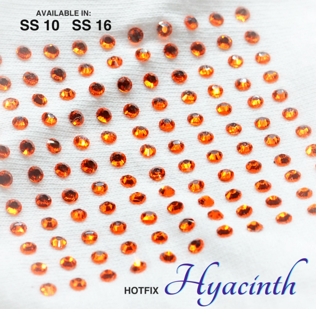 Hyacinth  Hot Fix Rhinestones