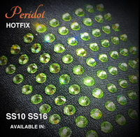 Peridot Hot Fix Rhinestones