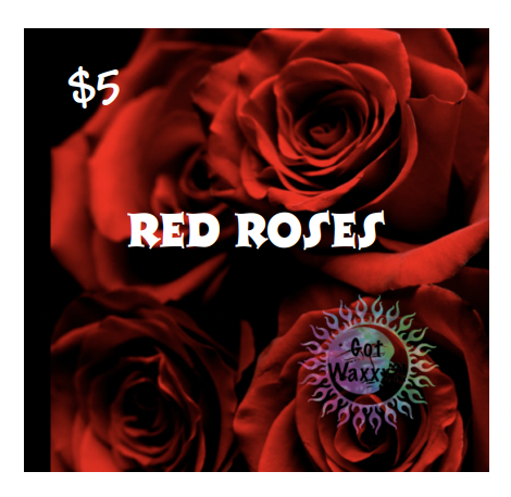Red Roses--Got Waxxx Clam Shells Soy Wax Melt for Warmers
