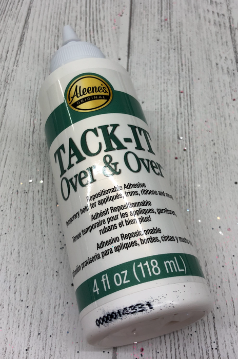 Tack it over and over glue — WickStreetVinyl