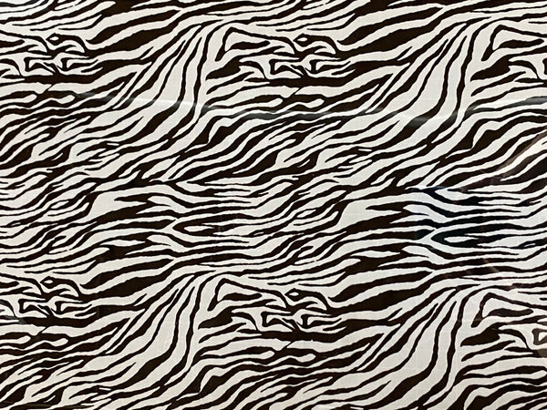 Zebra Metallic HTV