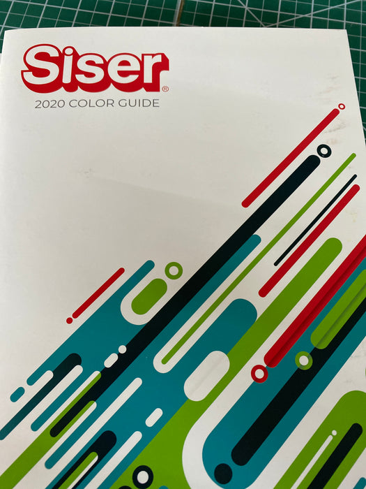 Siser Sample Color Guide Book