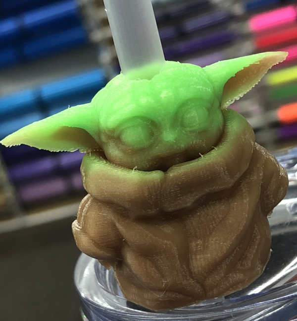 Baby Yedi Straw Topper